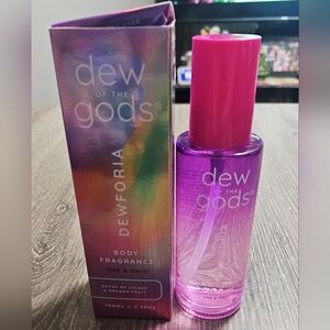 NIB Dew of the gods dewforia body fragrance "one and only"